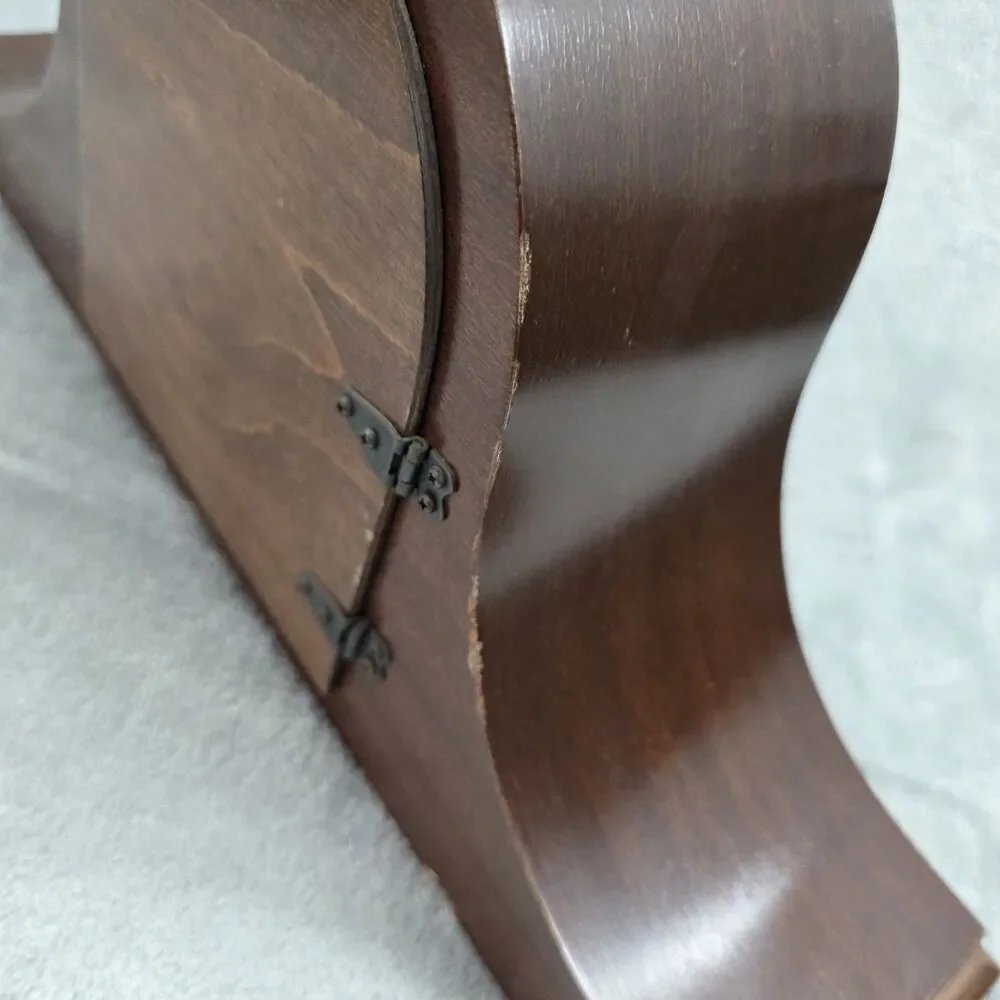 VRG Seth Thomas Mantel Clock WOODBURY 1302A Mahogany UNTESTED